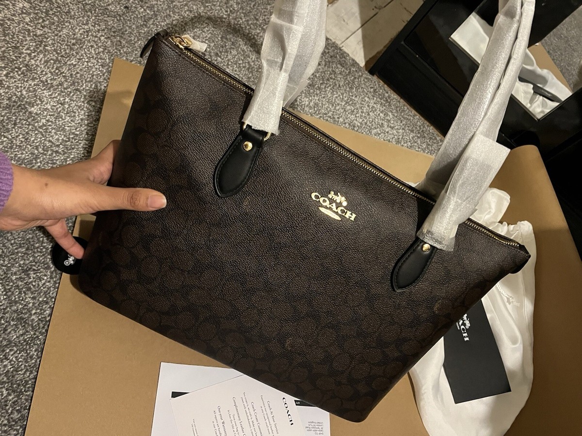 Coach Klare Crossbody Coach Signature Canvas Signature Handbag