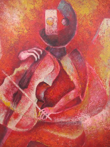 Antique Oil on canvas signed Rufino Tamayo mexican artist framed - Picture 5 of 13