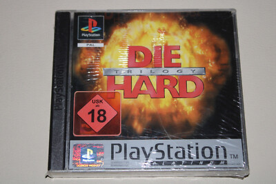 DIE HARD TRILOGY 1 I Platinum Version NEU in Folie Playstation PS 1 + 2 Ab 18!!