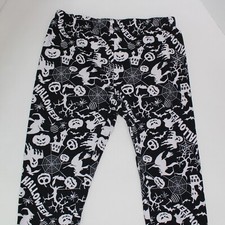 Halloween Leggings Small 3-5 No Boundaries Witches Ghosts Pumpkins