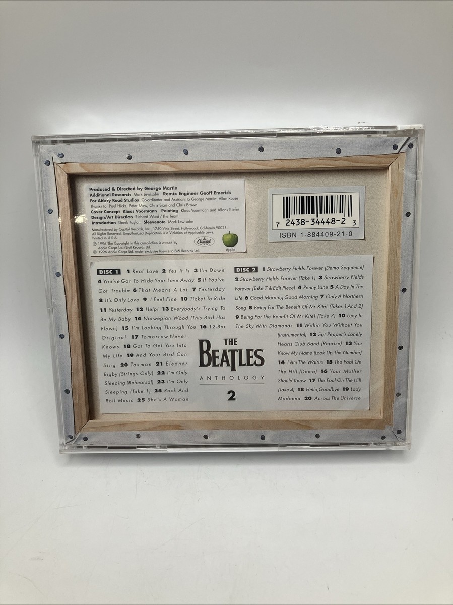 The Beatles Anthology 2 2 CD SEALED! w/Hype Sticker! John Lennon