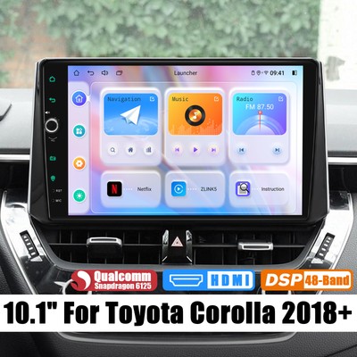 JOYING 10.1 Inch Android 12 Radio for Toyota Corolla E210 2018+ Support JBL/SWC
