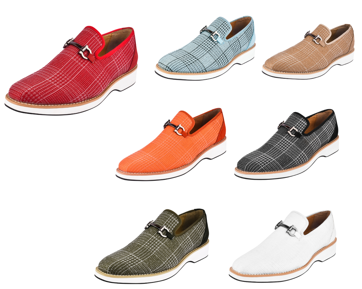 LIBERTYZENO Mens Velvet Loafers and Slip On Shoes Jack Leather Textile Casual Loafers Shoes for Men – LIBERTYZENO main image 3