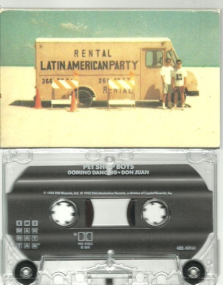 Pet Shop Boys Domino Dancing (cassette single, 1988 EMI) VG-VG+