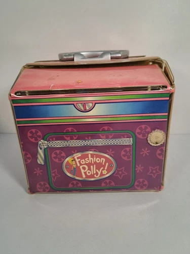 Vintage 2001 Polly Pocket Fashio & Beauty Salon Carrying Case Only