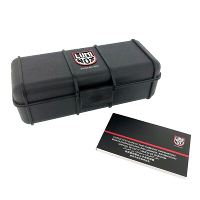 Luminox Authentic 3165 Navy Seal 200mm Dive Steel Red/Black Dial