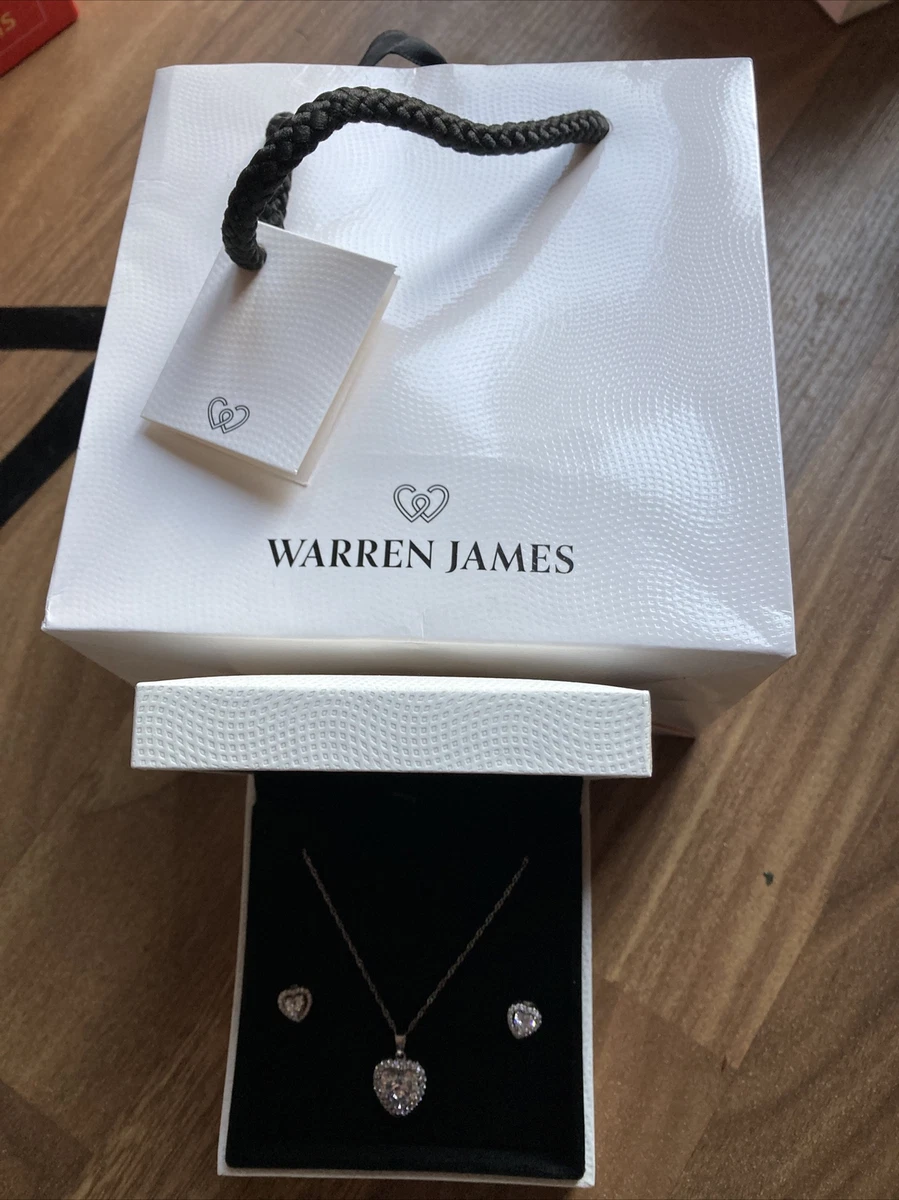 Warren James Jewellers - Stay connected to your loved one with our stunning  Entwined Heart Necklace set with Swarovski® crystals. Shop Necklaces:  https://bit.ly/2Gml8uv | Facebook