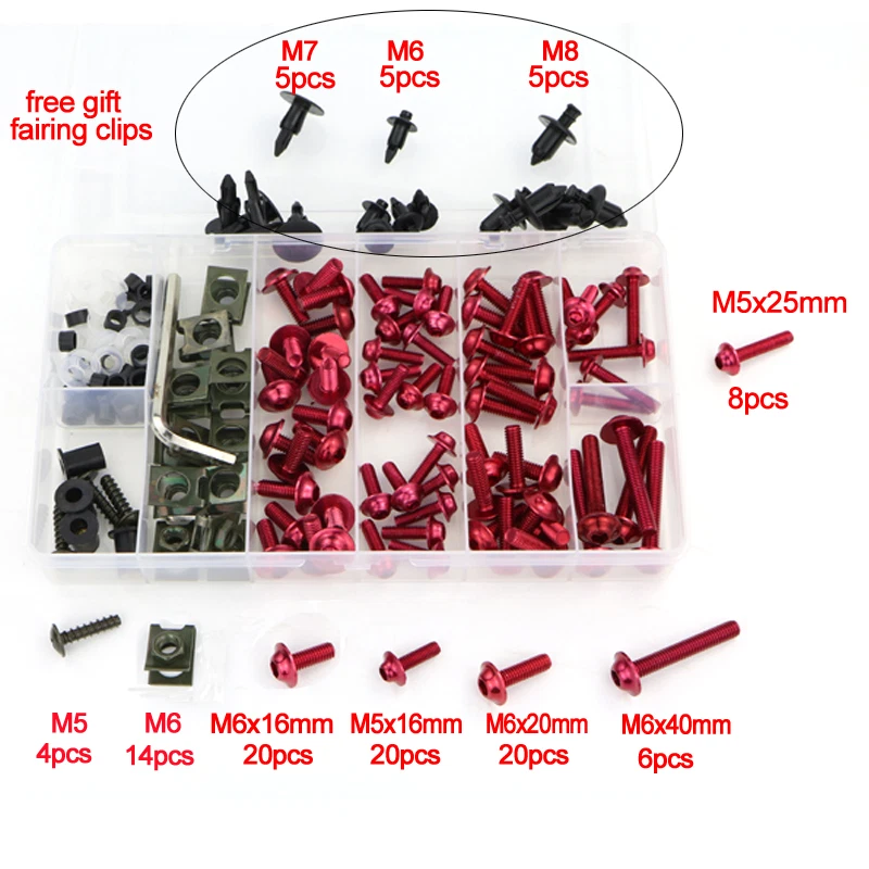 Kit completo de tornillos de perno de carenado CNC aptos para Triumph Daytona 600 2002 2003 2004 Foto 3 de 4