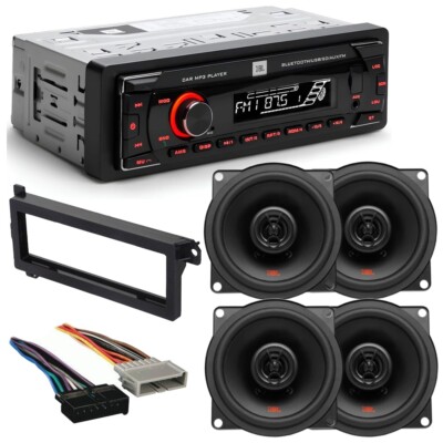For 1997-2001 Jeep Cherokee JBL Package Car Stereo FM Radio & 5.25'' Speakers