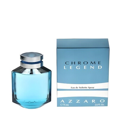Azzaro Chrome Legend 2.6 oz  / 75 ml Eau de toilette Spray For Men