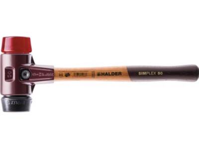 1er PACK(Stk) HALDER 3026.040 Schonhammer SIMPLEX Länge 330 mm Kopf-Ø 40 mm mitt
