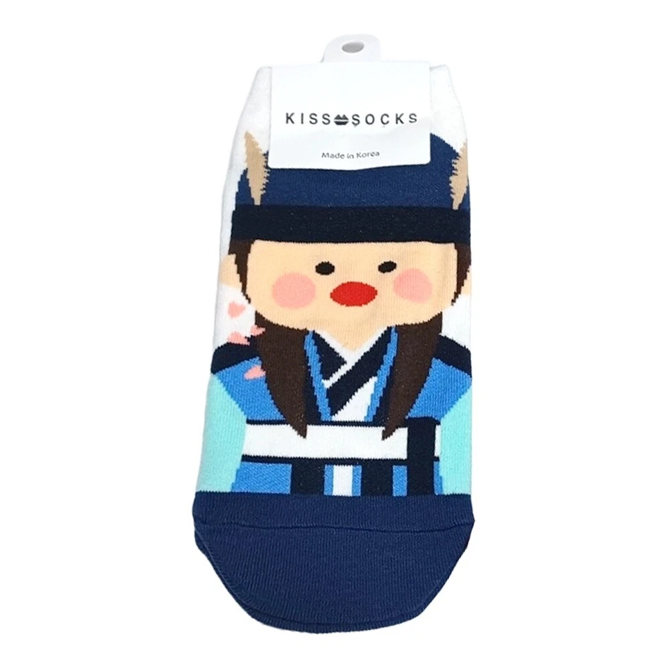 5 pares de calcetines tobilleros K-fashion coreanos tradicionales dinastía Joseon para mujer Foto 4 de 4