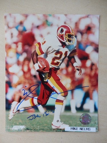 Mike Nelms Autographed 8