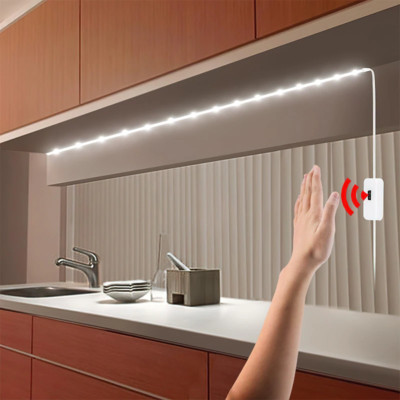 DC 5V USB Motion LED Backlight LED TV Kitchen under Cabinet Lamp LED 