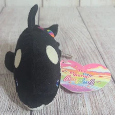 Lisa Frank Fantastic Beans Stuffins Plush Max Splash Whale Stuffed Animal 8" New