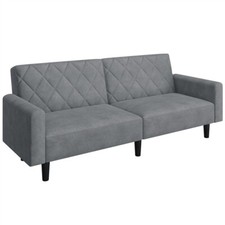 Canap��-lit Housse Convertible avec Dossier r��glable