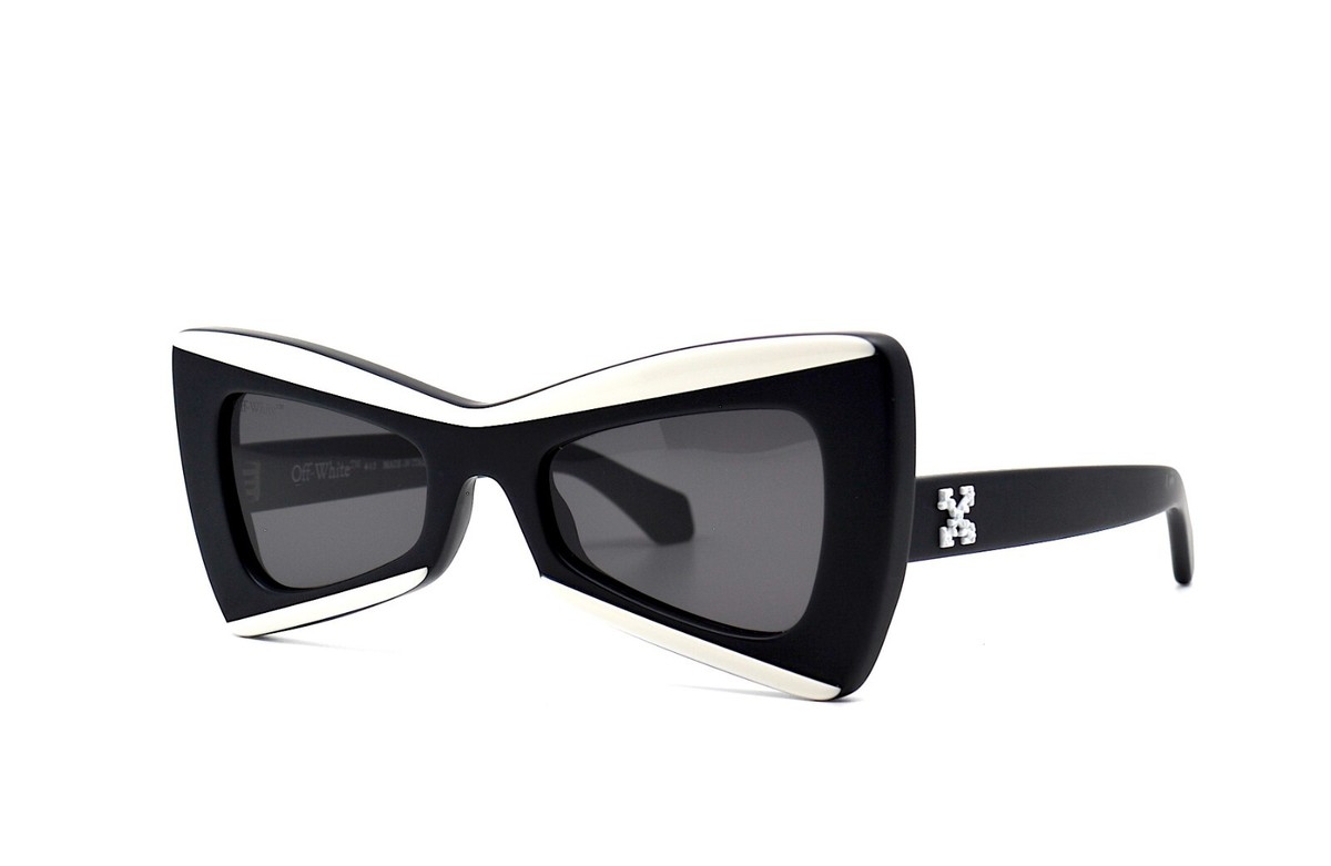 OFF-WHITE 0ER1070 BLACK /WHITE GREY WOMEN
