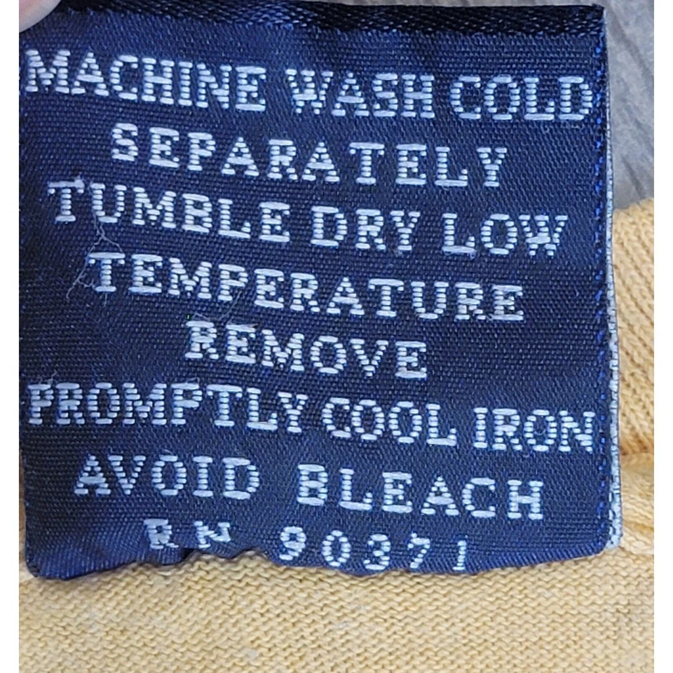 Vintage Camp David Yellow T-Shirt Iowa Methodist Medical Center Mens Size M USA - Image 4 of 4