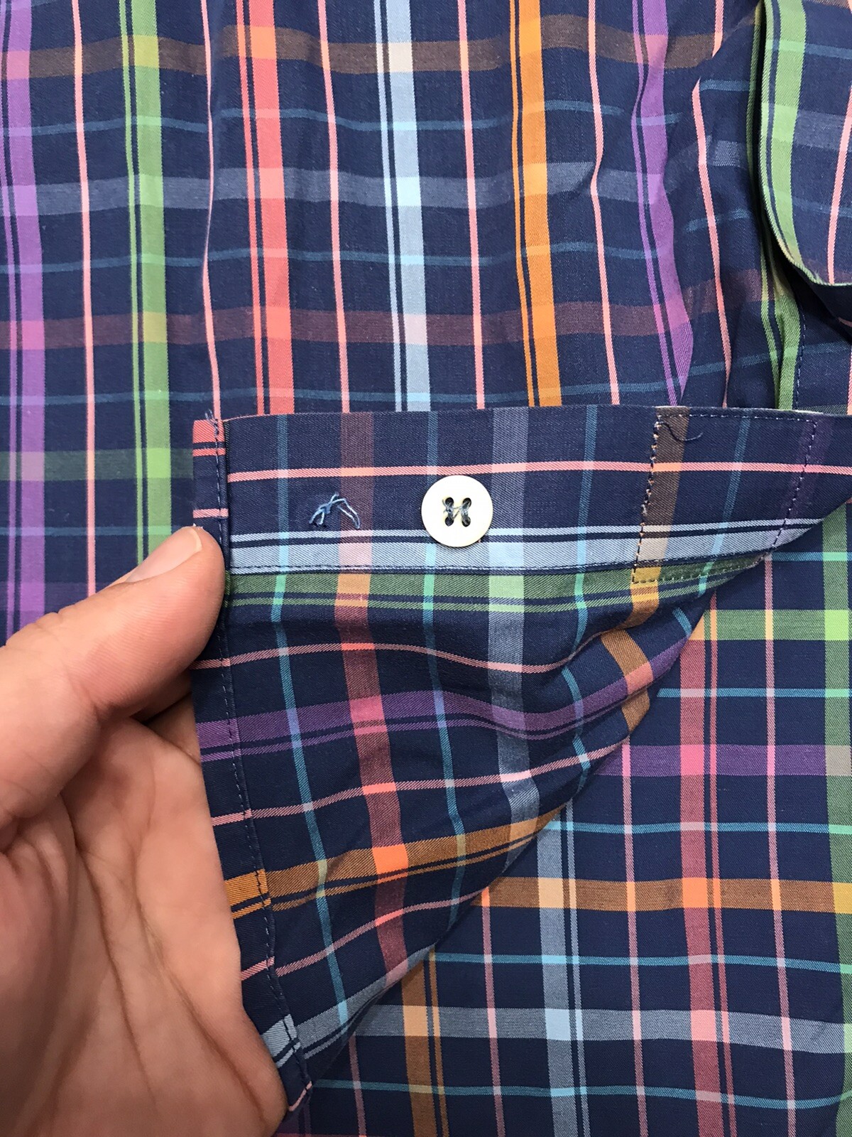 PETER MILLAR Weekender Finish Checked Button Down… - image 4