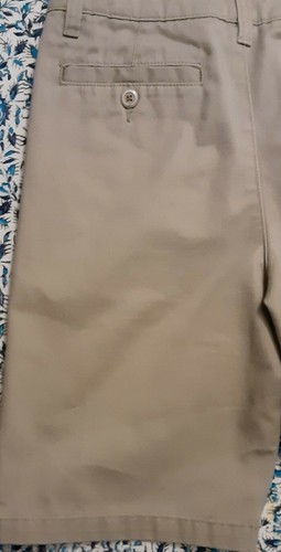 O'Neill Boy's Khaki Flat Front shorts Size 27" waist used - Picture 9 of 11
