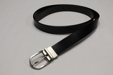 BLACK  BROWN REVERSIBLE - GENUINE LEATHER - 2XL SIZE - 1 1/4" BELT 