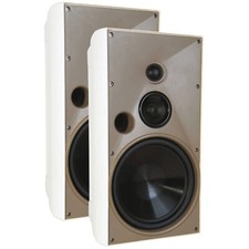 Proficient Aw830wht 8" 3-way Indoor/outdoor Speaker 175 W, White (pair)