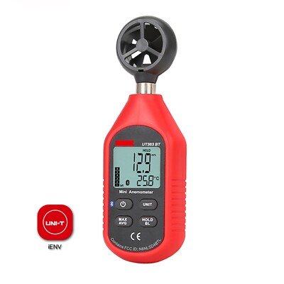 6.3  Digital LCD Anemometer Thermometer Wind Speed Meter Electric Power Steel