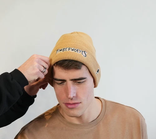 Lamb Chops x Minnesota Timberwolves 2024 Brown Beanie (Size: OSFA) ~ NWT!