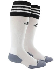 Adidas, Copa Zone, Over the Calf Soccer Socks White, Size: 13C- 4Y