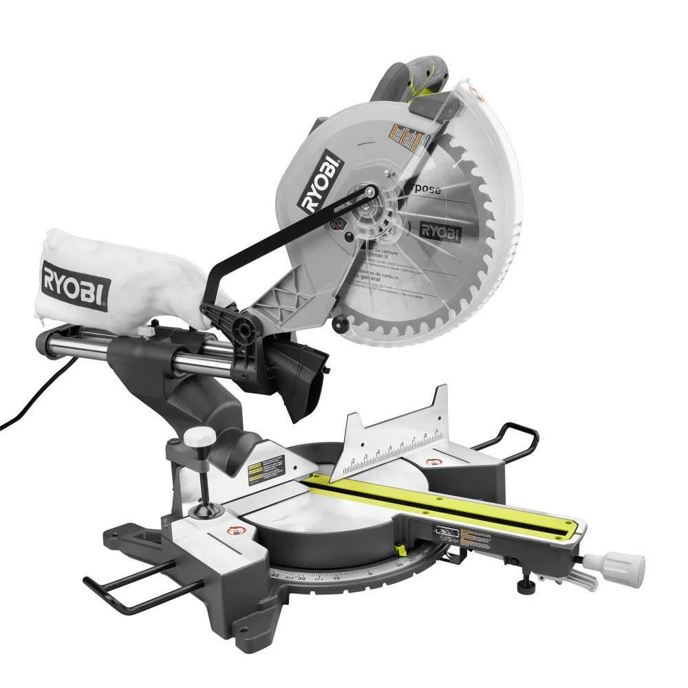 Ryobi sliding cheap miter saw