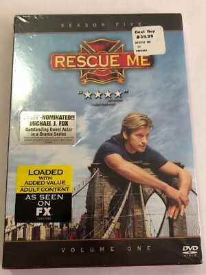 RESCUE ME Season Volume DVD 3-Disc Set TV Show BRAND NEW FDNY Dennis  Leary 43396328815|