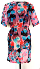 A.D. by SPORTSGIRL Womens Pinks/Aqua Print Dress Size 10