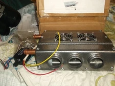 EVARGC UNIVERSAL 60 CFM 12 VOLT AUXILLARY UNDER DASH HEATER WITH 6 VENTS -NEW