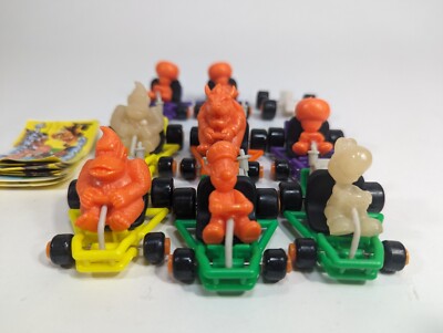 Mario Kart 64 figures Pull back toys figures YUJIN Japan N64