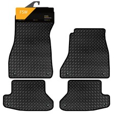 Fits Audi A5 & S5 Coupe 2017-2025 Tailored 3mm Heavy Duty Rubber Car Floor Mats