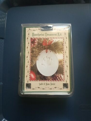 Handprint Ornament Kit Safe & Non Toxic Directions Inside Just Add Water NEW - Picture 1 of 2