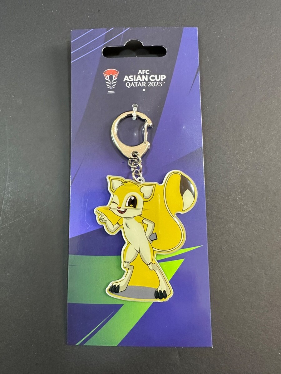 AFC ASIAN CUP QATAR 2023 キーホルダー AFC ASIAN FOOTBALL CUP QATAR 2023 - Mascot Tmbki Keychain