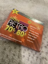 Audio CD: Karaoke Party: More Retro 70s 80s, 2 CD Set. BRAND NEW SEALED