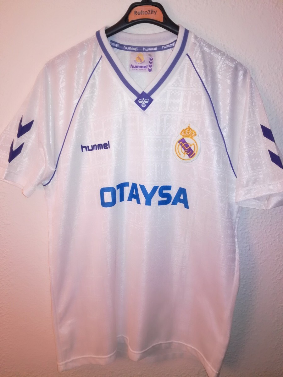 REAL MADRID 1990-1991 Otaysa camiseta shirt trikot maillot maglia