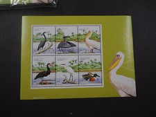Briefmarken Guinea-Bissau 2001 Vögel – Postfrisch MNH, Nr. 1428-1436, Sammlerqualität