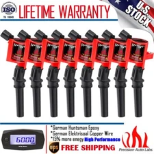 8 Pack Performance Ignition Coils For Ford F150 F250 F550 4.6L 5.4L V8 1997-2003