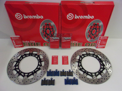 Brembo Bremsscheiben Bremse vorne + Bremsbeläge Triumph Trophy 1200 1215 SE