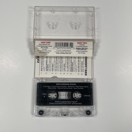 Beer Drinking Songs By Various Artists Cassette Tape 2000 Vintage - Picture 6 of 6