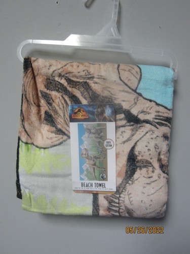 Toalla de playa Jurassic World Dominion talla 28 in x 58 in - Imagen 3 de 3
