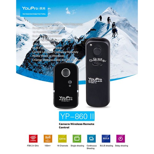 2.4G Remote Shutter Release for Nikon D5500 etc N2F1 - Picture 4 of 10