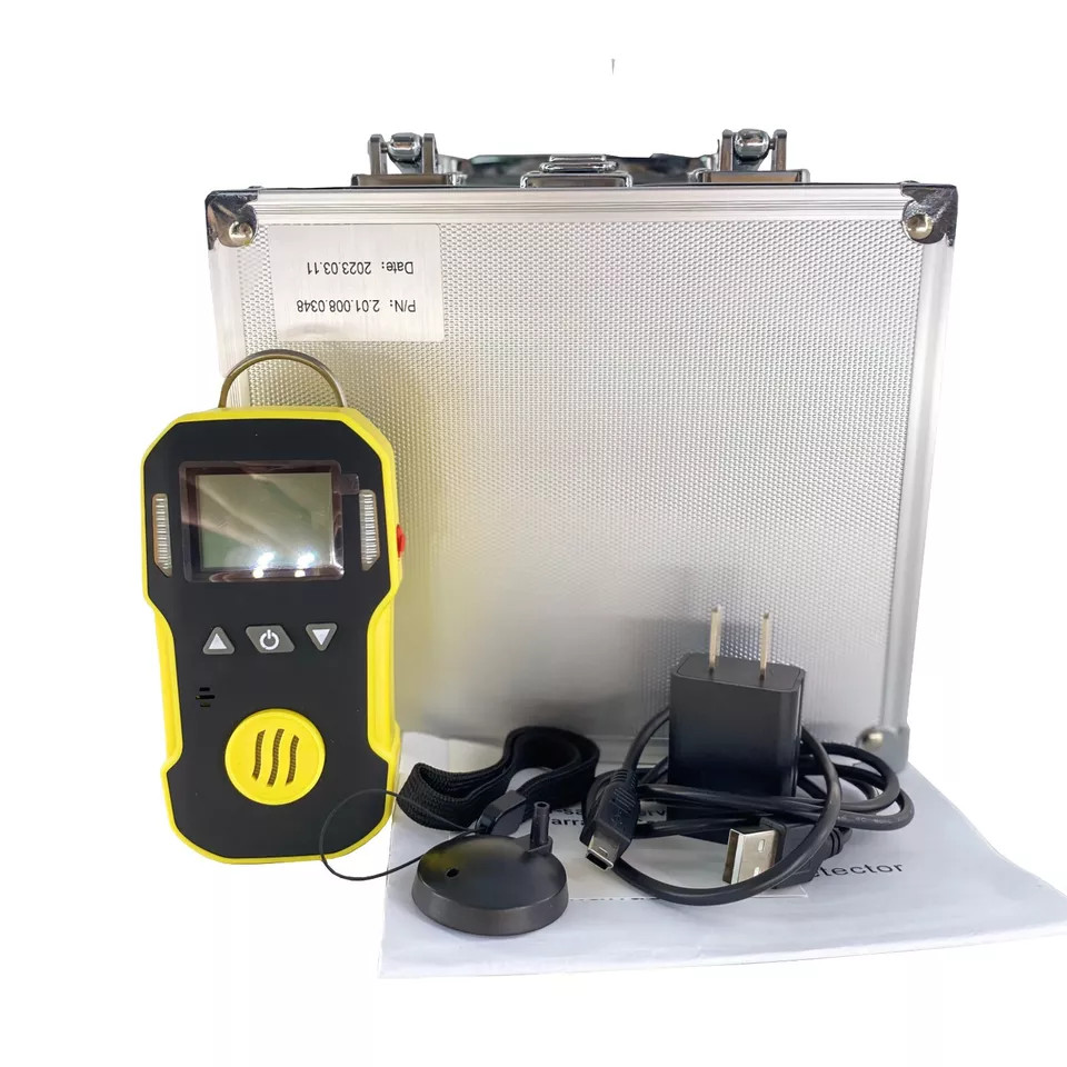 Hydrogen Detector H2 Gas Leak Detector with 0-1000PPM Water-proof and Dust-proof