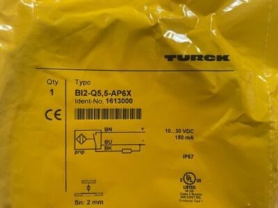 ONE NEW TURCK Proximity Switch BI2-Q5,5-AP6X