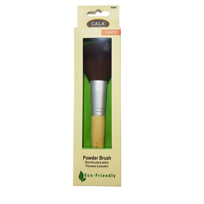 Cala Makeup Powder Brush - Bamboo Handle - Designed With a Full - New 