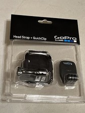 NIP GoPro Head Strap And Quick Clip - Compatible W/All GoPro Cameras