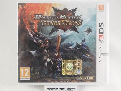 Monster Hunter Generationen Nintendo 3DS 2DS Pal Eur - - Neu Versiegelt